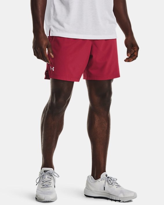 Men's UA Speedpocket Vent Shorts, Pink, pdpMainDesktop image number 0